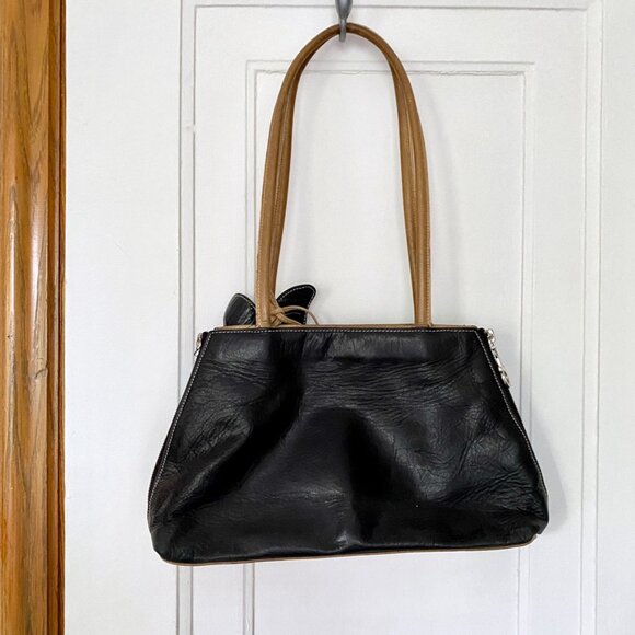 Y2K Leather Handbag | Millennial Fashion Accessories | Town Shoes Butterfly Bag - Picture 2 of 10